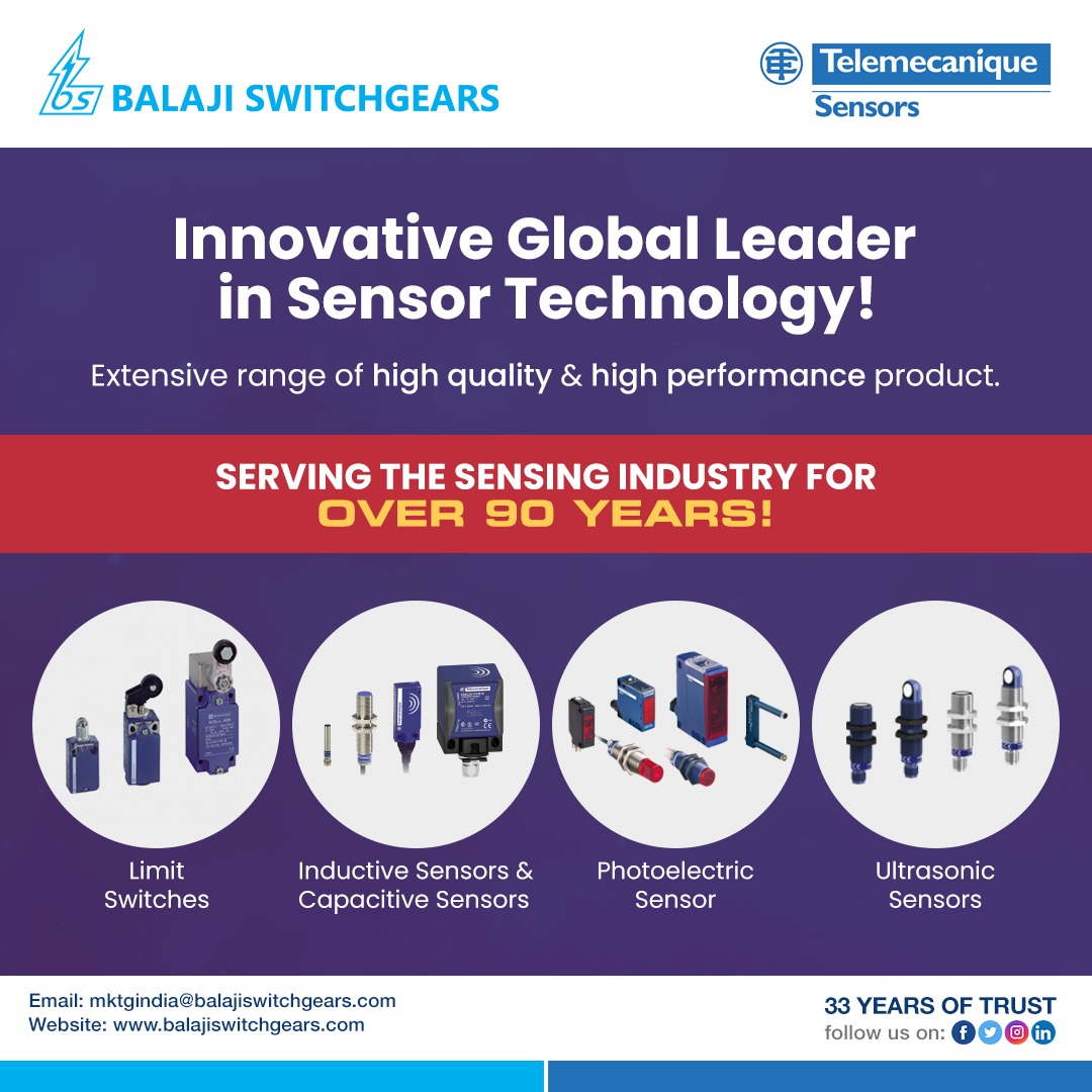 BSwitchgears's tweet image. Telemecanique Sensors - Simply easy!
Founded over 90 years ago, Telemecanique Sensors specializes in sensors and sensor-related technology. Extensive range of high quality and high performance products.
#sensoryplay #sensors #PhotoSensor #industrial #industry #business #india
