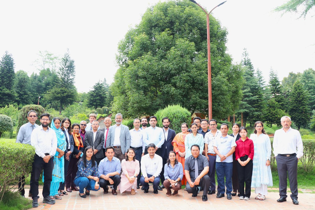 SantoshNepal_'s tweet photo. Last day of the 'Built Water Storage South Asia Project' workshop at Godavari, Nepal. Participants from Bangladesh, Bhutan, Nepal, and Pakistan discussed the importance of different storage options in South Asia. @IWMI_ @IWMI_Nepal @khadka_manohara  #watercrisis #ClimateCrisis https://t.co/NPb56uC36V