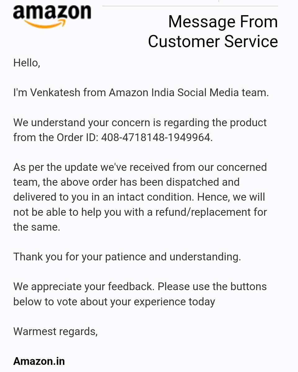 Niteen S Dharmawat on Twitter "RT sandeepssrin So amazonIN is actually selling fake products