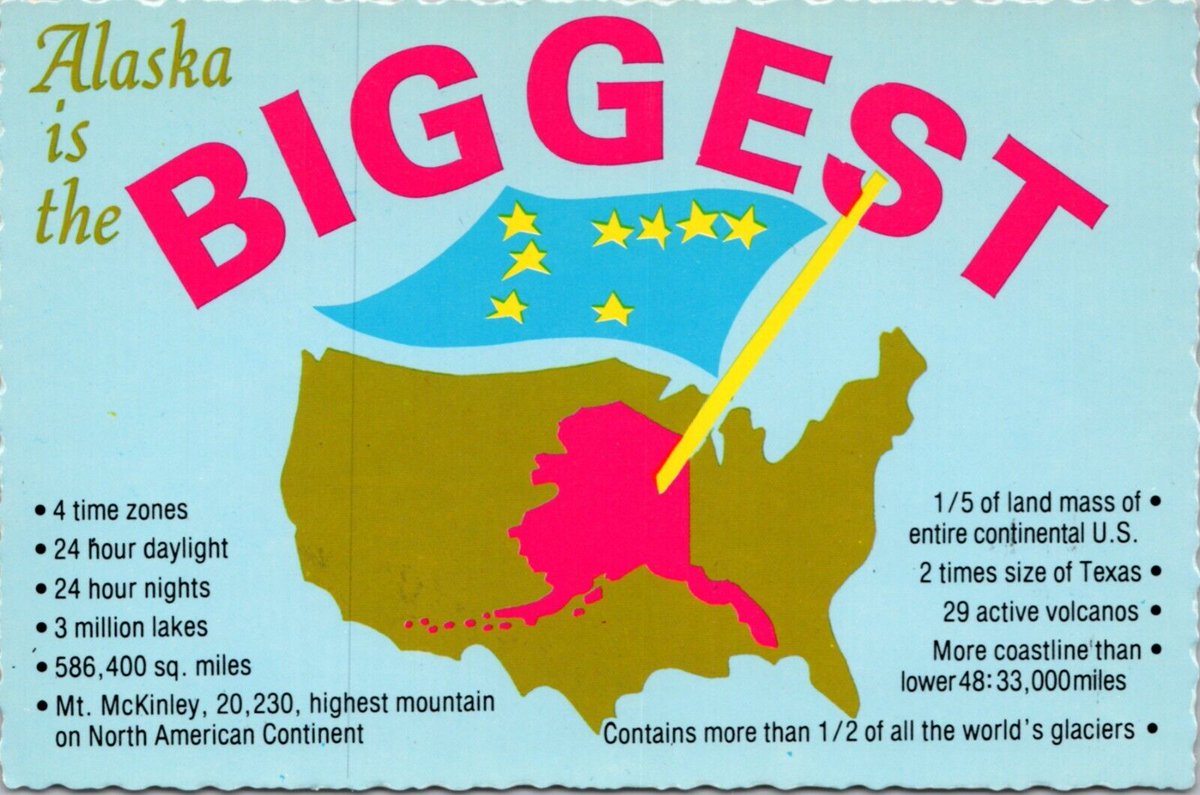 David Reamer On Twitter Late 1960s Alaska Is The Biggest Postcard pacific-standard-time-reckless-magazine
