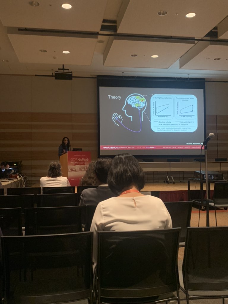Maya Davies (@mayardavies) on Twitter photo Great talk from Thushini Manuweera from the Kleckner lab <a href="/UMBaltimore/">University of Maryland, Baltimore</a> about the important role the brain plays in chemotherapy-induced neuropathic pain at #MASCC2023 Great talk from Thushini Manuweera from the Kleckner lab <a href="/UMBaltimore/">University of Maryland, Baltimore</a> about the important role the brain plays in chemotherapy-induced neuropathic pain at #MASCC2023