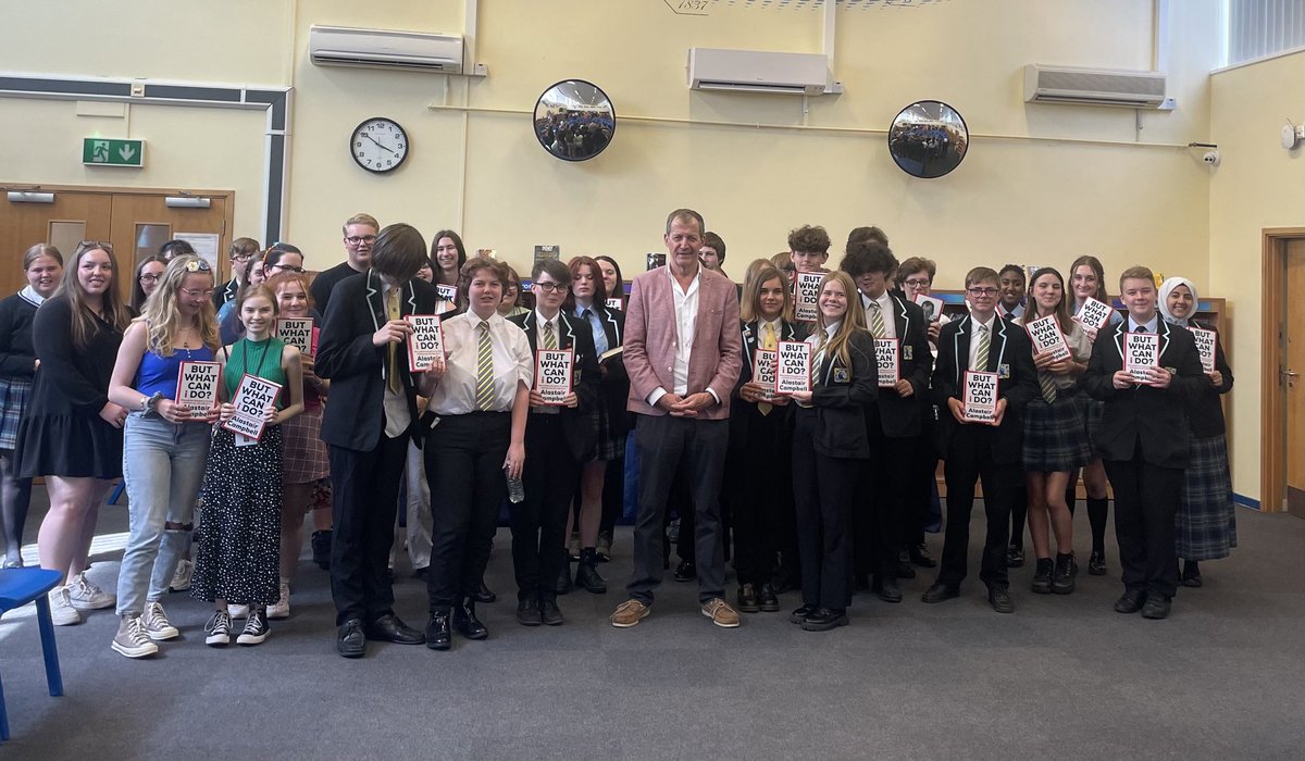 campbellclaret's tweet photo. Here some pix from the ⁦@HeadCCA⁩ Clacton Coastal Academy I mentioned on ⁦@bbcquestiontime⁩. Great kids, terrific teachers. Special thanks to Annabelle pic 2 who gave me the best advice.” Don’t trim your views but show respect for audience. Persuade not criticise” https://t.co/kMimTSTotf