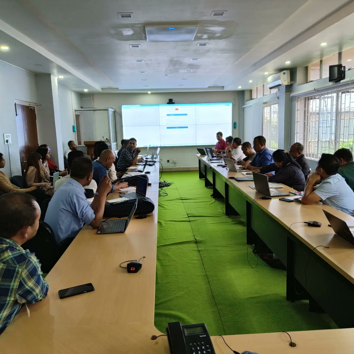 meghalayahealth's tweet photo. A Training of Trainers on #HRMIS for all the District Programme Management Units,NHM, held in Shillong today.
The digital solution for HR management will help in providing a seamless functioning of the establishment &amp; administrative processes of NHM human resources
#Digitization https://t.co/VL3mrSMRMA