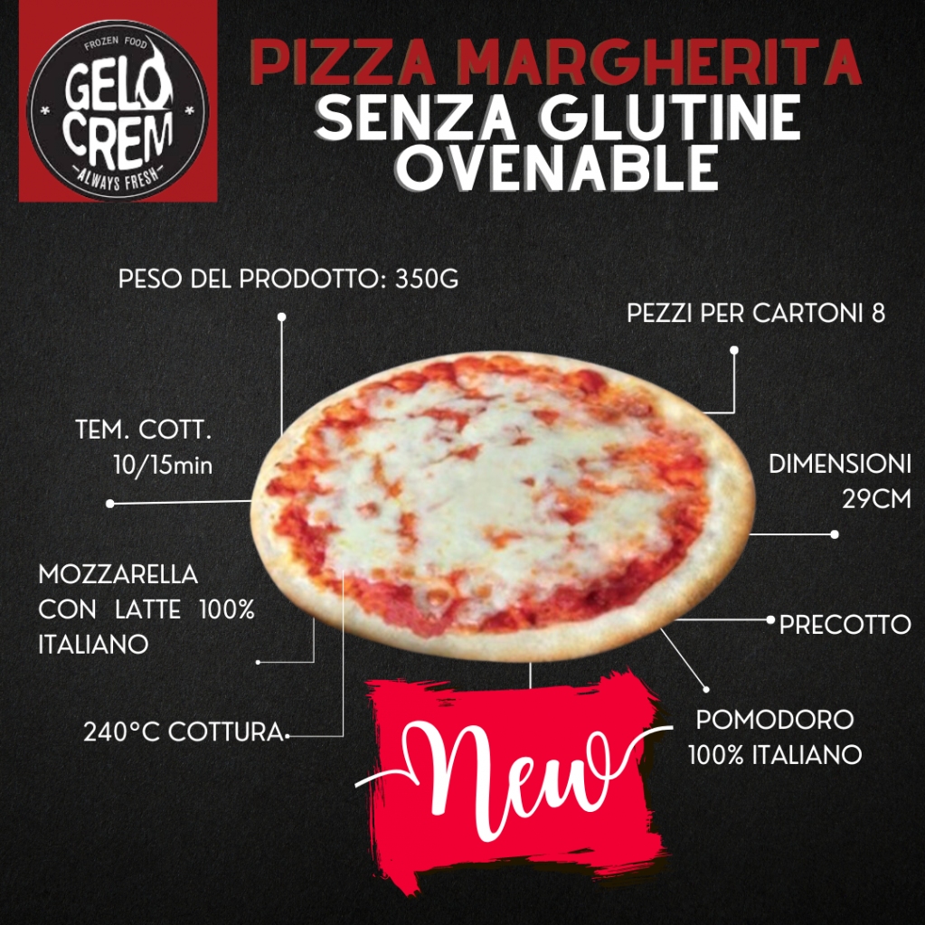 GELOCREM's tweet photo. Gelocrem Sarzana  @GELOCREM Assaggia i nostri nuovi prodotti GLUTEN FREE. Pizza margherita senza glutine, focaccina senza glutine/integrale/gusto mediterraneo. #glutenfree #gluten #gelocrem #good #cucinaitaliana #italia #italy #liguria#laspezia #food #love https://t.co/q1CsEEpMcA