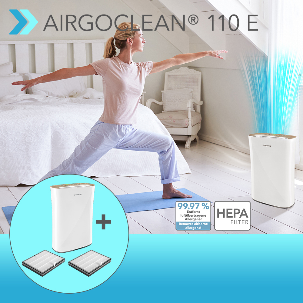 Attention allergy and pollen sufferers! Super-saving package for clean air at home: Design air purifier AirgoClean® 110 E including 2 free carbon HEPA filters 3-in-1. Now on sale! #bacteria #fine dust #house dust #pollen #pollutants #Trotec #viruses

trotec-blog.com/en/?p=14684