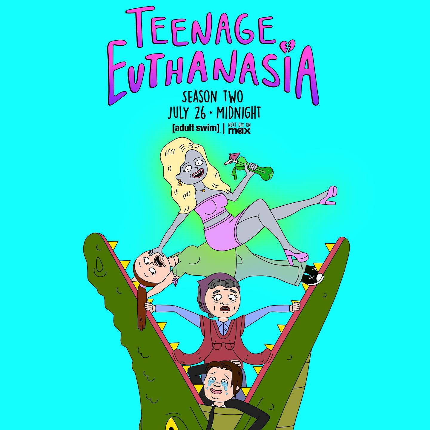 Swimpedia on Twitter "Teenage Euthanasia Season 2 will now be
