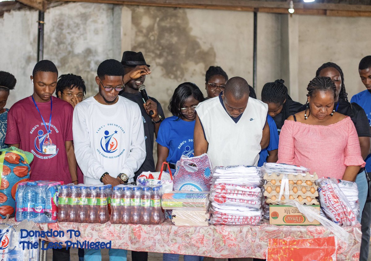 dickson_enock's tweet photo. Please don't wait to take action. Your generosity can provide hope and relief to those who need it most.
# FADA’s FOUNDATION🗣GiveTodayGetTomorrow!!!!! https://t.co/TKuWV2CIft