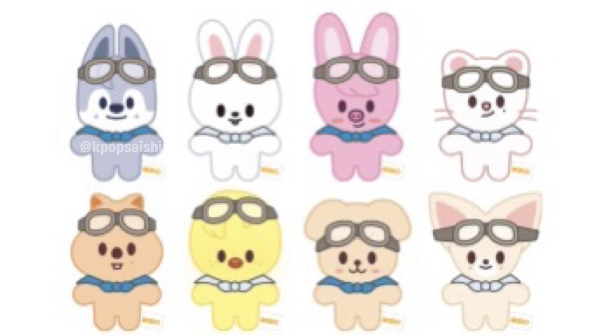 StrayKids ペンミ SKZOO 10cm ぬいぐるみ ジニレット ポガリ