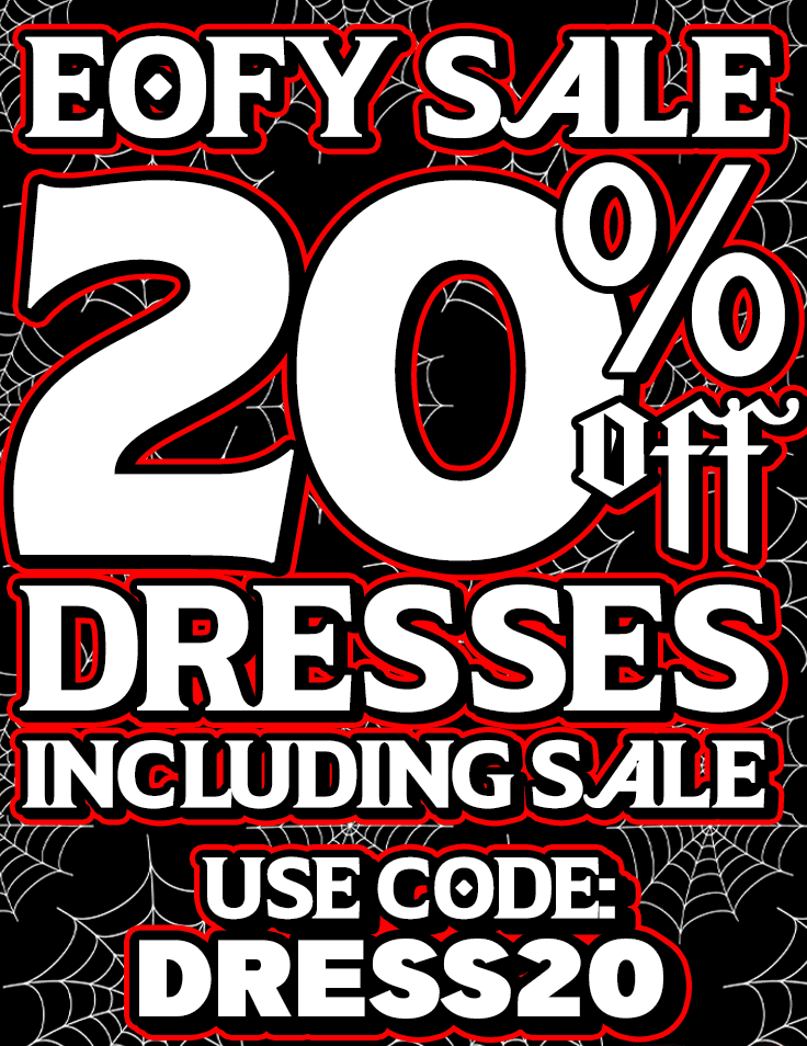 BeserkClothing's tweet photo. NEED A NEW DRESS? 🖤👀
THIS SALE IS CALLING YOUR NAME!! Get ANY DRESS (including SALE) at Beserk for 20% OFF!! 👗🖤
>> https://t.co/EV7wtvCSdL
ENDS TOMORROW (25th June 2023) 7AM AEST!! #dress #sale #goth #beserk #killstar #foxblood #eofy https://t.co/hAv0ZFkCZM