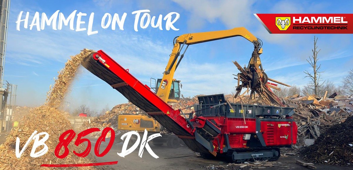 hammel_basa's tweet photo. On tour…. in France….
We are shredding different kind of materials like wood waste, industrial waste, aluminium profiles, light mixed scrap… and much more… https://t.co/xV88DhphYZ