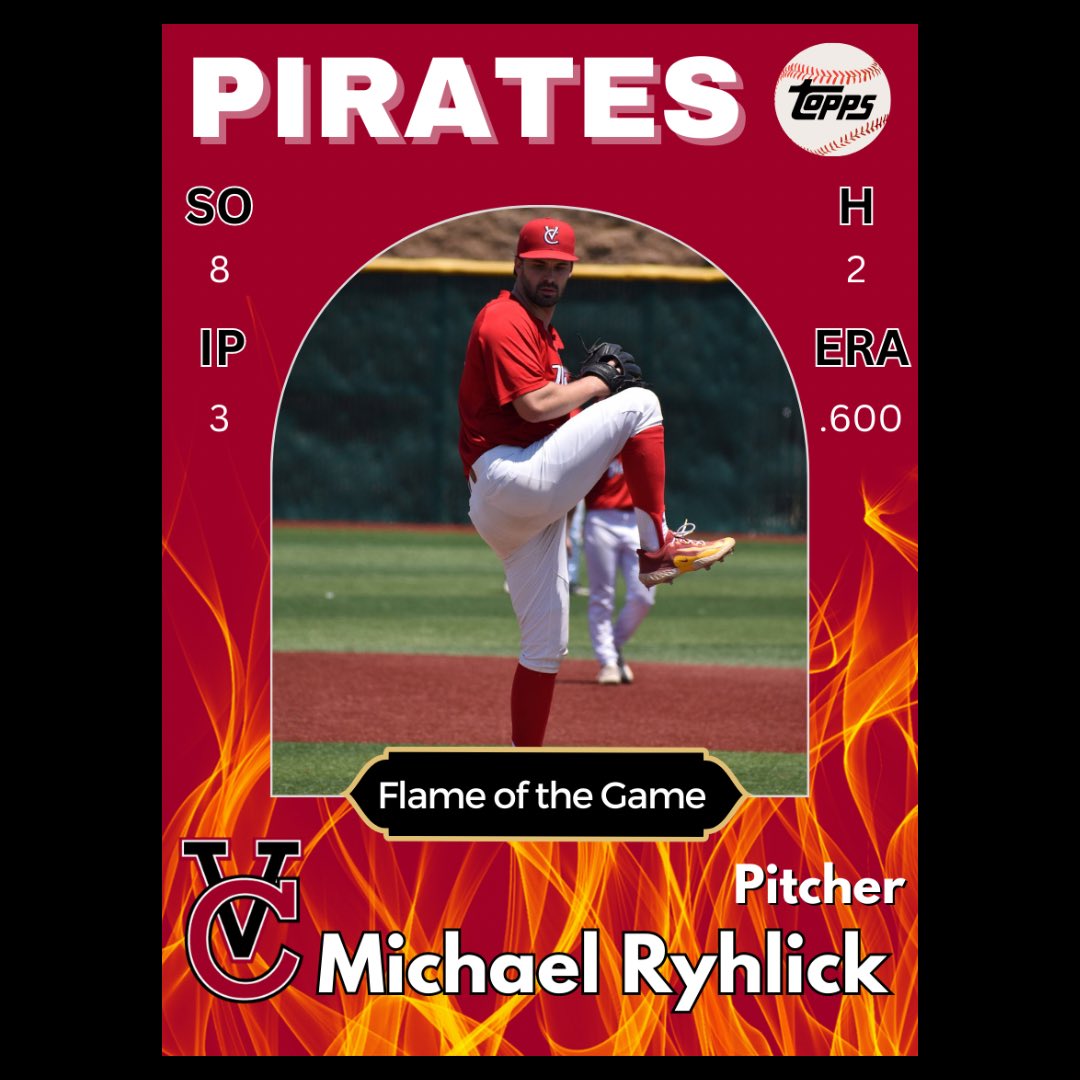 Dylan Zdunek is your Player of the Game! Zdunek went 2 for 4 with 1 RBI and a major home run to take the lead! 

Michael Ryhlick is your Flame of the Game! Ryhlick had 3 IP, 8 SO, &amp; 2 HA! 

Outstanding performances lead to the Pirates 5-4 win over the Philippines National Team!