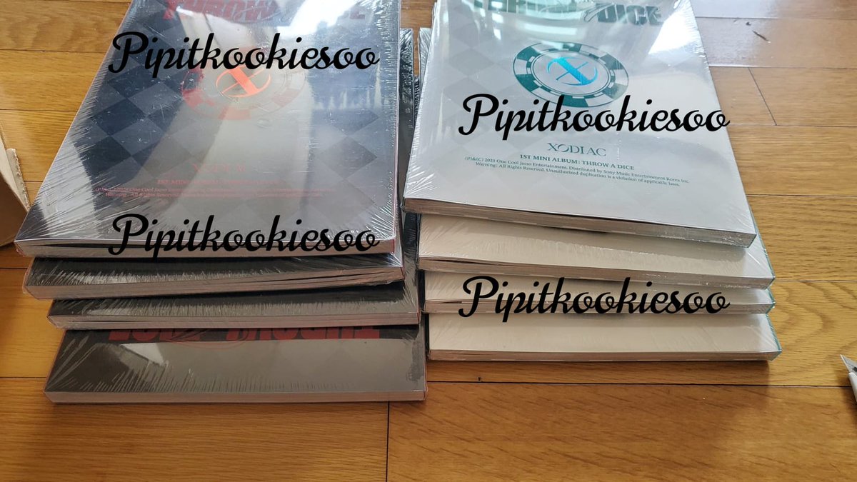 pipitkookiesoo's tweet photo. WTS ALBUM XODIAC 
Album Xodiac Throw A Dice SEALED rd kr 
Price 155k/ea bersih ina 
DP : 100k/ea
Avail 
Truth (hitam)✅️✅️✅️✅️✅️✅️
Dare (putih)✅️✅️✅️✅️✅️
Go line :https://t.co/eQ4s1NGPdD
Dom serang banten

Wts xodiac ina xodiac album https://t.co/po1GQe3wU2