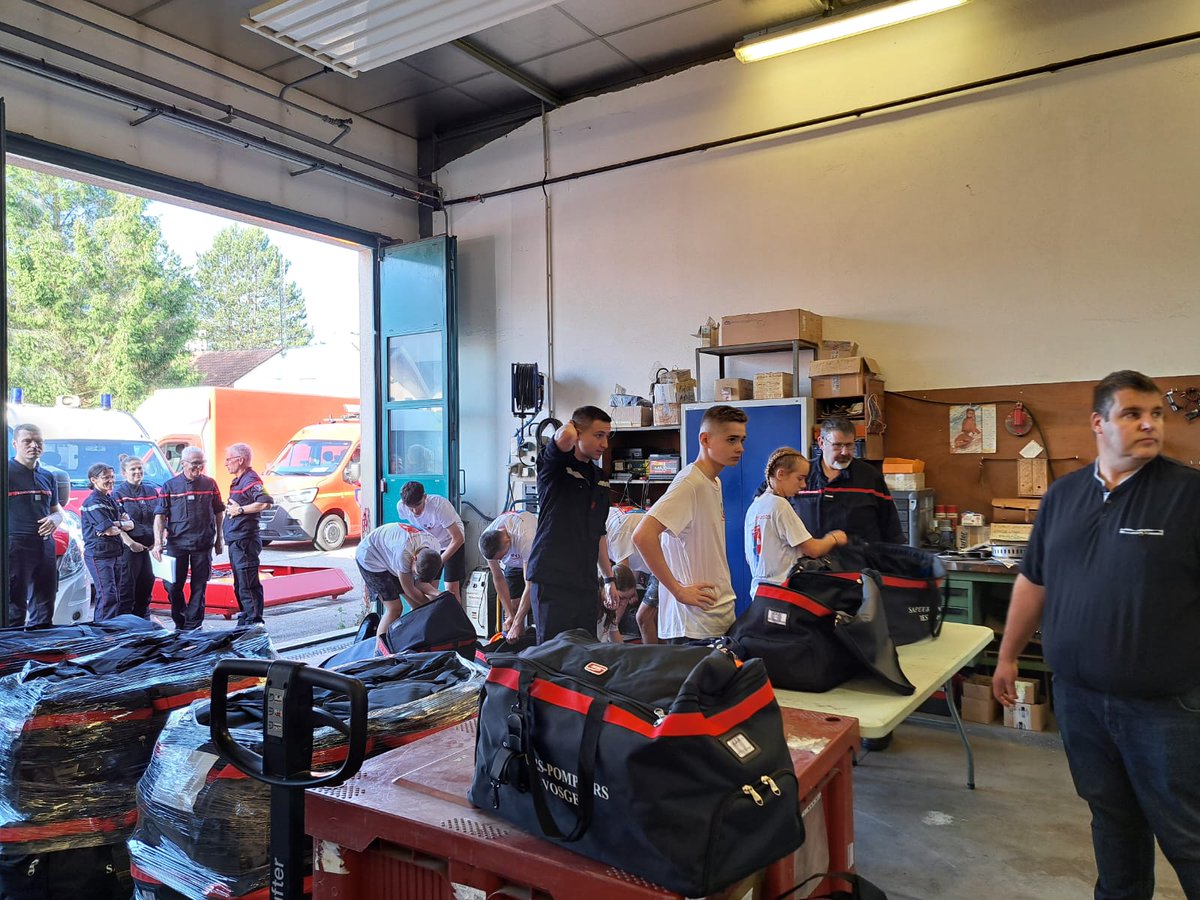 #BNJSP2023 #CAMPJSP20231 
Le 4eme camp JSP débute ce matin pour les 78 jeunes sapeurs-pompiers qui passent le brevet national cette année.  4 jours intenses de travail et de cohésion qui leur permettront de devenir sapeurs-pompiers.