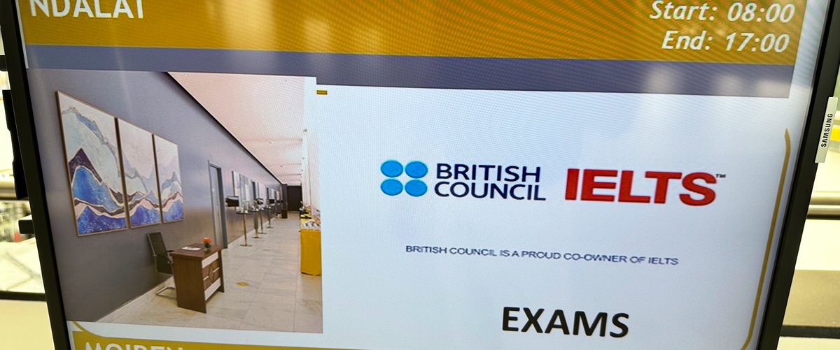 First, they impose English on you.

Then you pay them to “test” if your English is good enough. 

Is there a word for that in English?