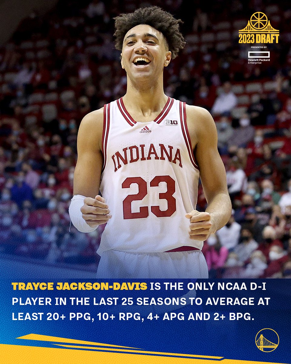 Let's rock, <a href="/TrayceJackson/">TJD</a> 💪

<a href="/HPE/">HPE</a> || #DubsDraft