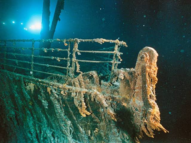 If the Titanic is resting at 12500ft below the Atlantic Ocean, then videos & pictures of the ruin of the Titanic ship are fake

In fact, it means no humans has been able to explore or see the actual ruin of the Titanic coz no explorer can travel that deep into the Atlantic Ocean.