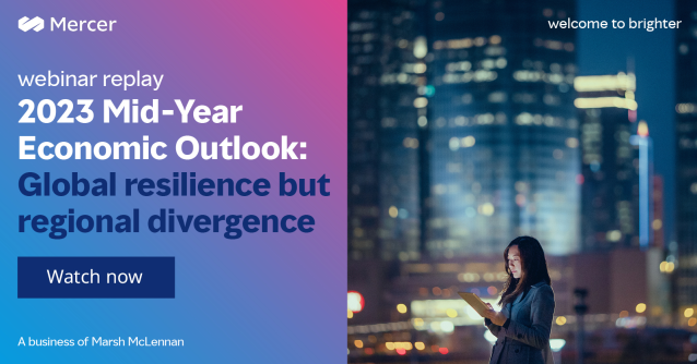 [LISTEN] The global #economy is slowing but remains resilient and global inflation rates are falling but perhaps not fast enough. Broadly, central banks are pausing and assessing. Hear Rupert Watson and Rachel Volynsky discuss the midyear economic outlook. bit.ly/43XPYo2