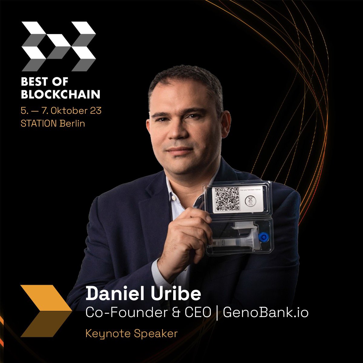 🔥Excited & honored to announce that I have the opportunity to be part of Best of Blockchain 2023!

To register, please visit: 
bestofblockchain.io

#BioNFTs 🧬 #DeSci #GenoVerse #EthicalAI #GDPR #OwnyourDNA #confidentialcomputing #PersonalGenomics #BioWallet