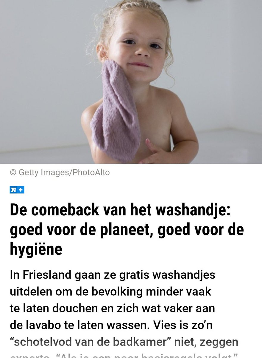 Eerst moesten we in de douche plassen om water te sparen , niet meer voldoende . Nu moeten we ons aan de lavabo wassen met een washandje .
Wat zal het volgende zijn , een wasteil waar de ganse familie inkruipt ? 
Ik was mij ook met een washandje maar in de douche , de tijd van…