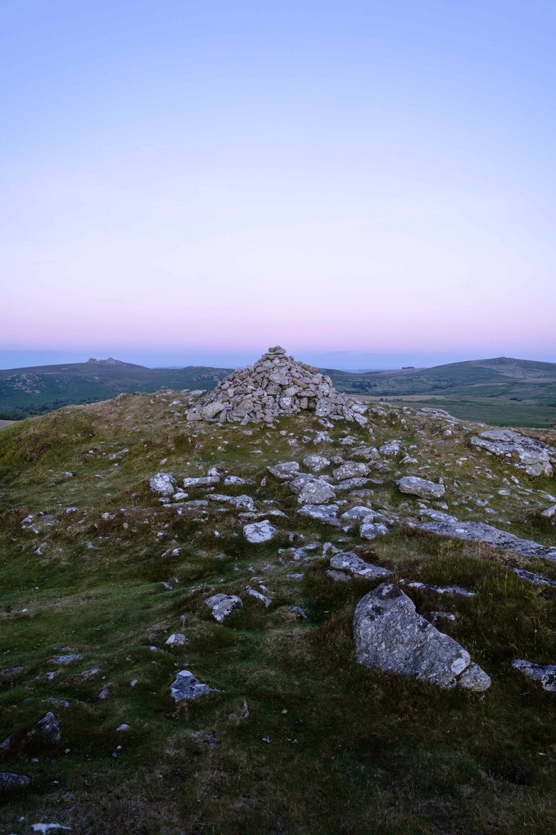 Blue hour, Dartmoor National Park