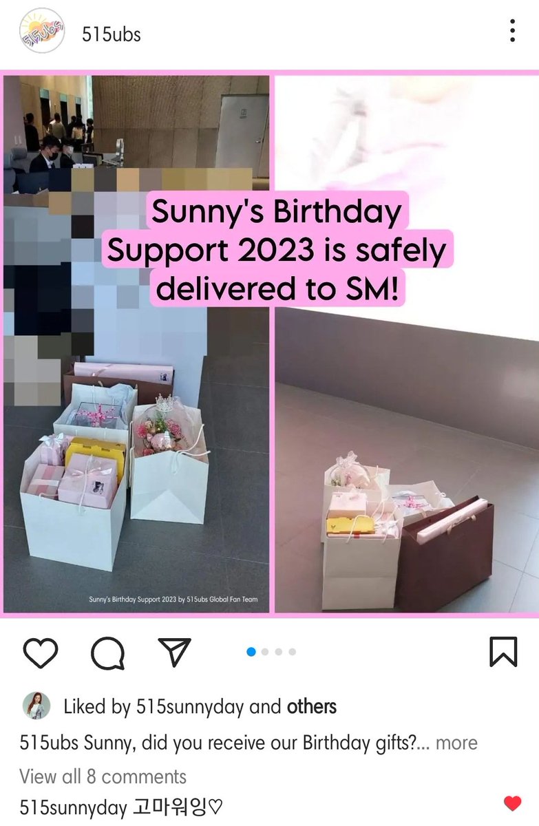 515ubs's tweet photo. Sunny just left comments on all 3 posts!!!! 

"Thank you"  

Friday, June 23rd is really the best day for sunshiners 😭 https://t.co/x797R34Yao