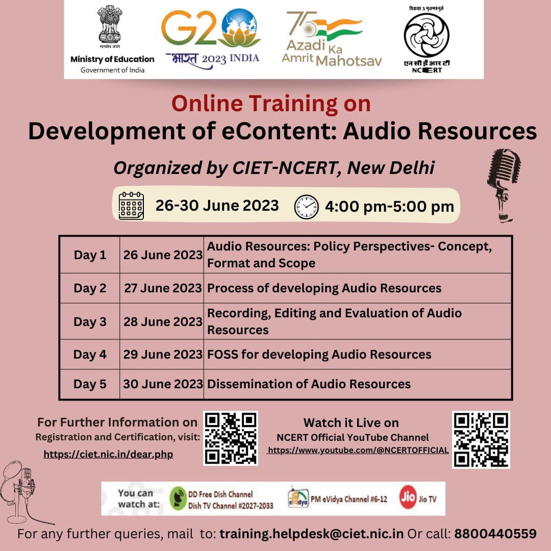 ncert-on-twitter-online-training-for-information-on-registration