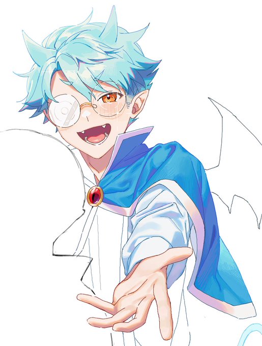 大分前に相互と絵チャ合作してたけど途中で終わっちゃったお気に入り(リンクも見失った)