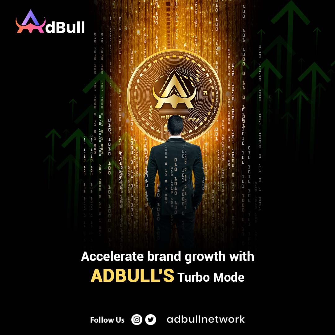 adbullnetwork's tweet photo. Accelerate Brand Growth with ADBULL's Turbo Mode! 🚀📈🐂

#Adbull #adbullToken #addnetwork #BEP20 #blockchain #digitaladd https://t.co/BeEC4YEZ4X