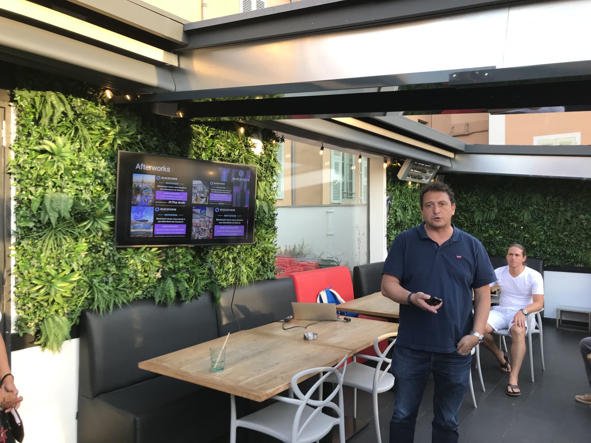 Gm ! 
Great time at <a href="/InnovBlockchain/">Blockchain Innov #Web3 #CryptoActifs #Tokens #NFT</a> yesterday in Nice ! 
Côte d'Azur is a #Web3 builders' hub 🔥
Enjoyed presentations by <a href="/jbonnel/">Julien Bonnel 🌱 🧠 🚀 ✨</a> and talks with other smart people. See you soon guys.