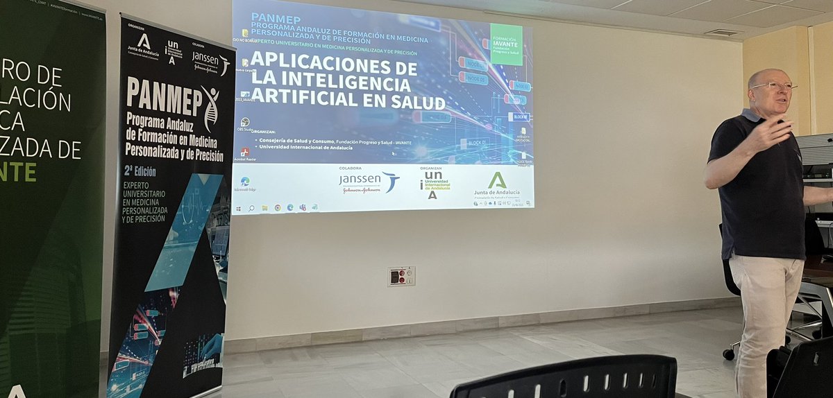 María Jesús pareja (@marajesspareja1) on Twitter photo Arrancando hoy el ultimo modulo del Experto Universitario en Medicina de Precisión PANMEP, coordinado por Ximo Dopazo. Aplicación de la INTELIGENCIA ARTIFICIAL en Salud <a href="/IAVANTE_FPS/">IAVANTE FPS</a> <a href="/FProgresoysalud/">Fundación Progreso y Salud</a> <a href="/xdopazo/">Joaquin Dopazo</a> Arrancando hoy el ultimo modulo del Experto Universitario en Medicina de Precisión PANMEP, coordinado por Ximo Dopazo. Aplicación de la INTELIGENCIA ARTIFICIAL en Salud <a href="/IAVANTE_FPS/">IAVANTE FPS</a> <a href="/FProgresoysalud/">Fundación Progreso y Salud</a> <a href="/xdopazo/">Joaquin Dopazo</a>