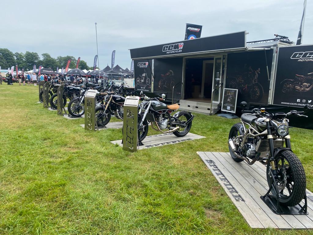 CCMMotorcycle's tweet photo. Today is the first day of the #ABRFestival
The #CCMteam are set up and ready to showcase our collection of handcrafted, precision engineered bikes.
We have limited spaces for exhilarating test rides so recommend arriving early at our stand to secure your spot. https://t.co/WyXrBzaNor