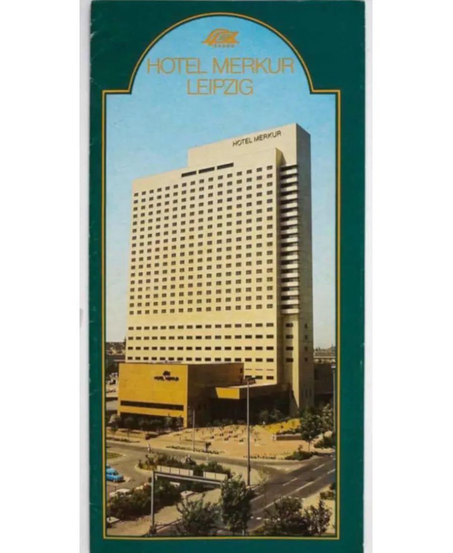 DDR_Reklame's tweet photo. 1978 wurde zwischen dem #DDR-Außenhandelsunternehmen Limex und der Japan #GDR Project Company der Vertrag zum Bau des 5-Sterne-Hotels unterschrieben. Am 13. März 1981 folgte die Eröffnung des Hauses unter dem Namen #Hotel #Merkur. #Leipzig #Interhotel #Ostalgie #EastGermany https://t.co/jZO1WvFg7y