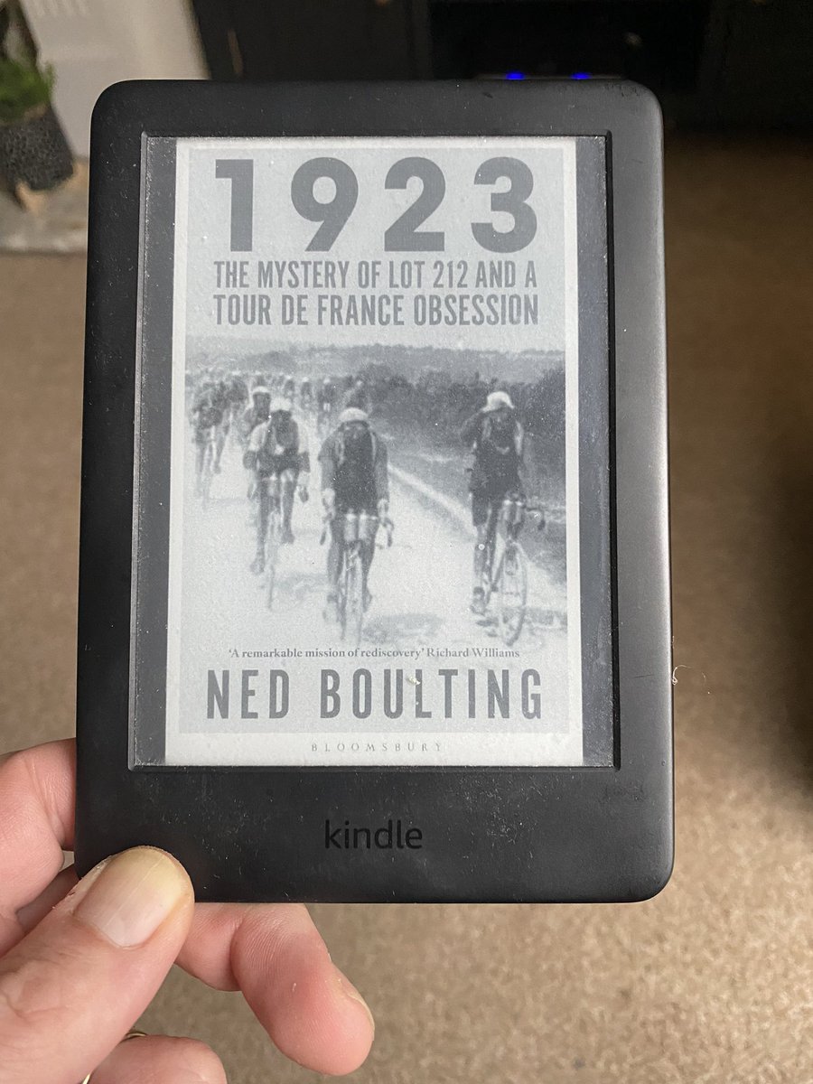 that’s the weekend sorted! , 50 pages in and a fantastic read so far @nedboulting #1923