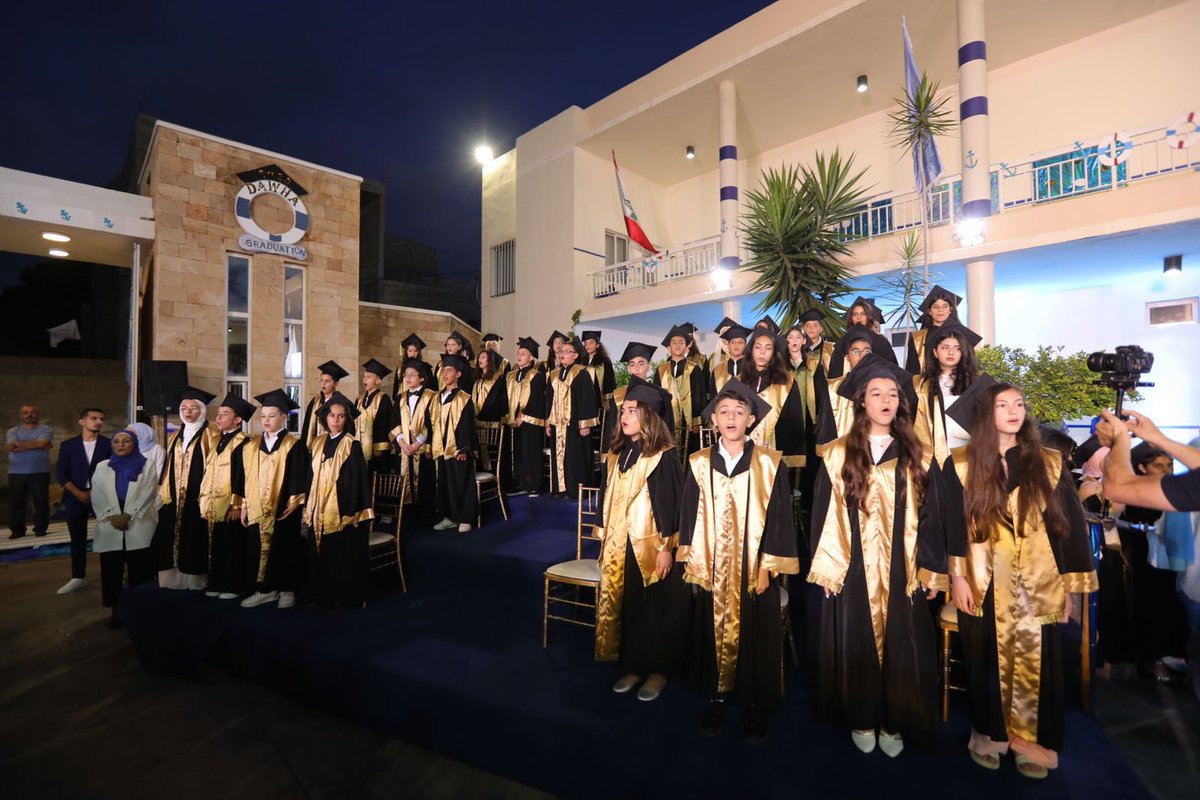 A memorable evening <a href="/makdawhaschool/">Makassed Dawha School</a> celebrating the graduation 🎓of our beloved six graders 👨‍🎓👩🏻‍🎓
Dear learners the future is all yours, take your challenges and seek the glory and success…
Congratulations ❤️