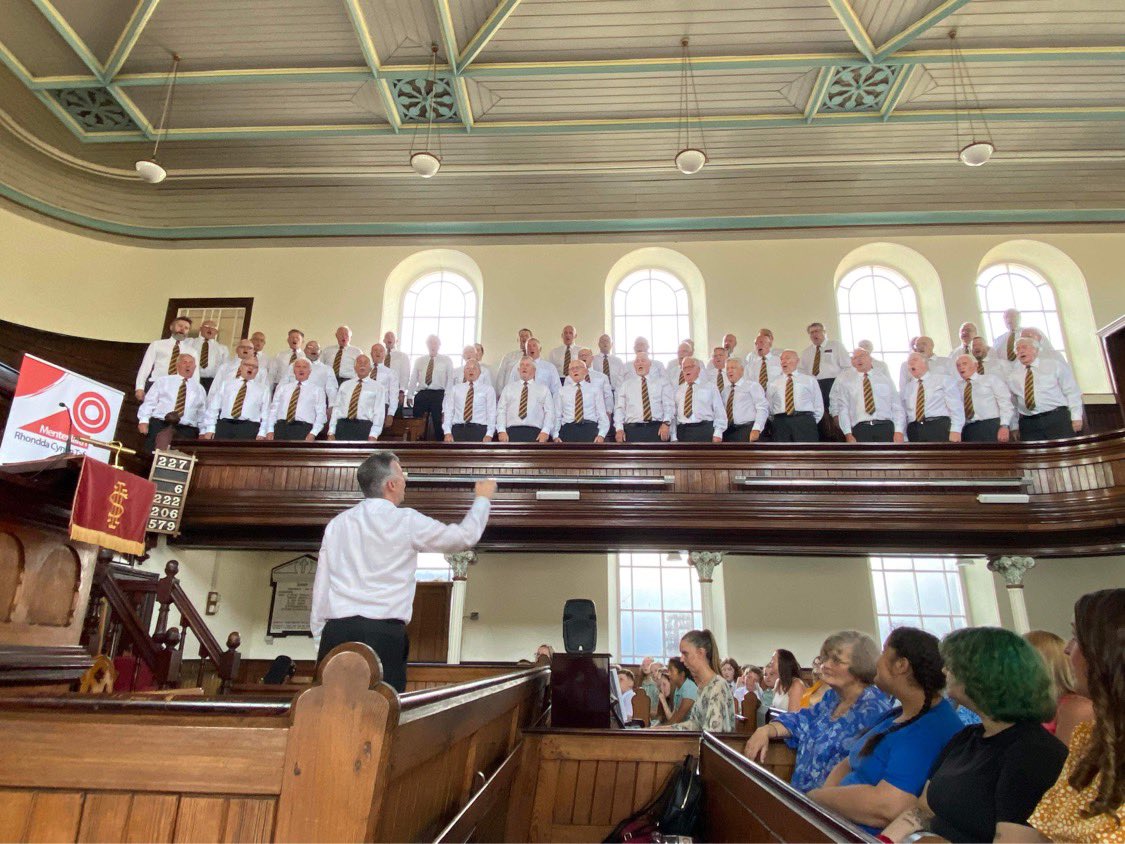 What a feast of music and song last night! Many thanks to Capel Hermon, <a href="/RAFT_Wales/">Rhondda Arts Festival (RAFT)</a>, <a href="/Treorchymalech1/">Treorchy Male Choir - Official</a>, <a href="/CorCwmRhondda/">Côr Cwm Rhondda</a>, @YGCwmRhondda and <a href="/ygg_ynyswen/">YGG Ynyswen</a> ...what will we do next year?!