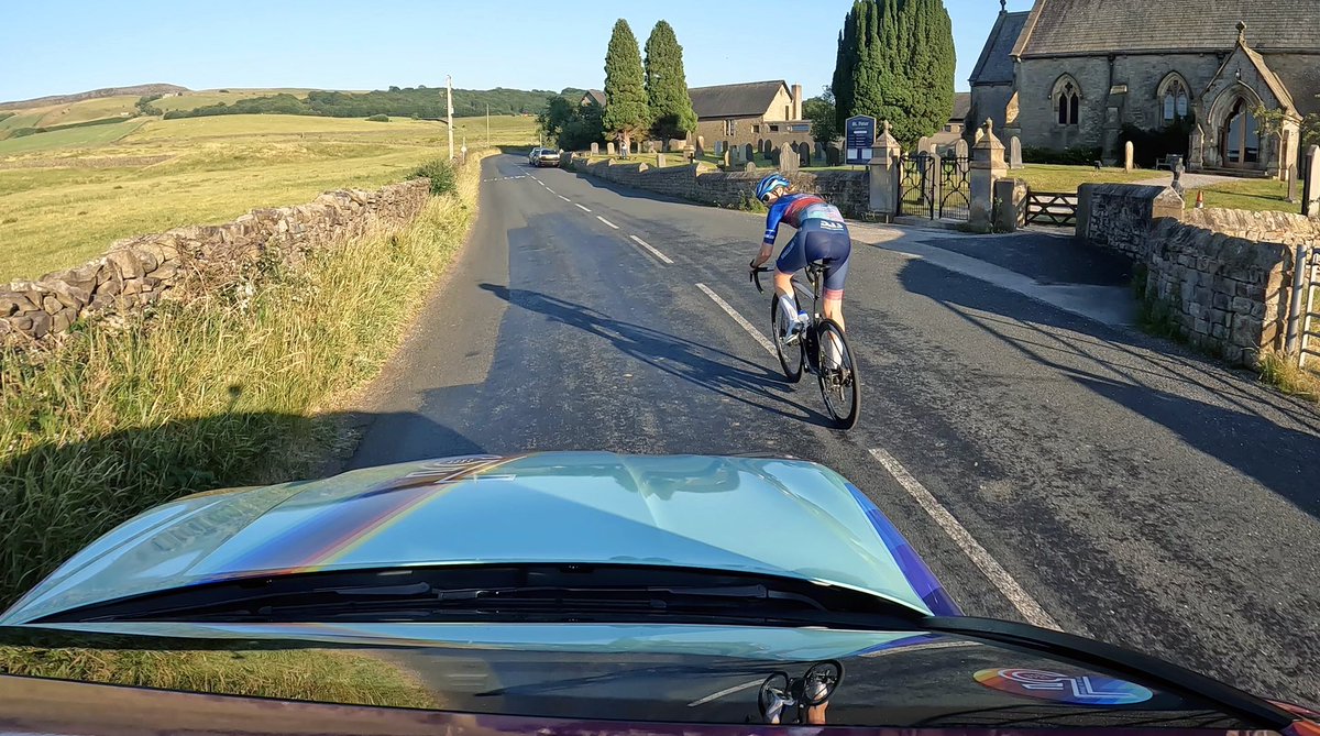 We had great fun on a stunning evening yesterday shooting a new course recce film with our friend <a href="/sammie_stuart/">Sammie Stuart</a> - big thanks to <a href="/PorscheLakes/">Porsche South Lakes</a> for lending us a vehicle.