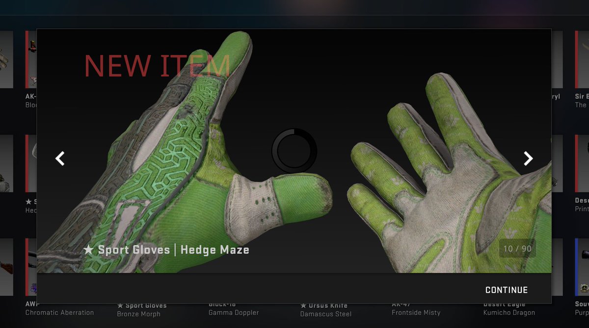ChezTrading's tweet photo. 🔥New gloves for trade, more in inventory🔥
https://t.co/W44jAT9H8q https://t.co/cl6sX3Wc5f

I'm online 24/7. Always open to negotiations, feel free to DM or send me trade offer

 #cs2 #cstrade #csgotrade #HedgeMaze #SnowLeopard #Amphibious  #EmeraldWeb #Gloves #SportGloves #cs https://t.co/i6K3Mbt7xk