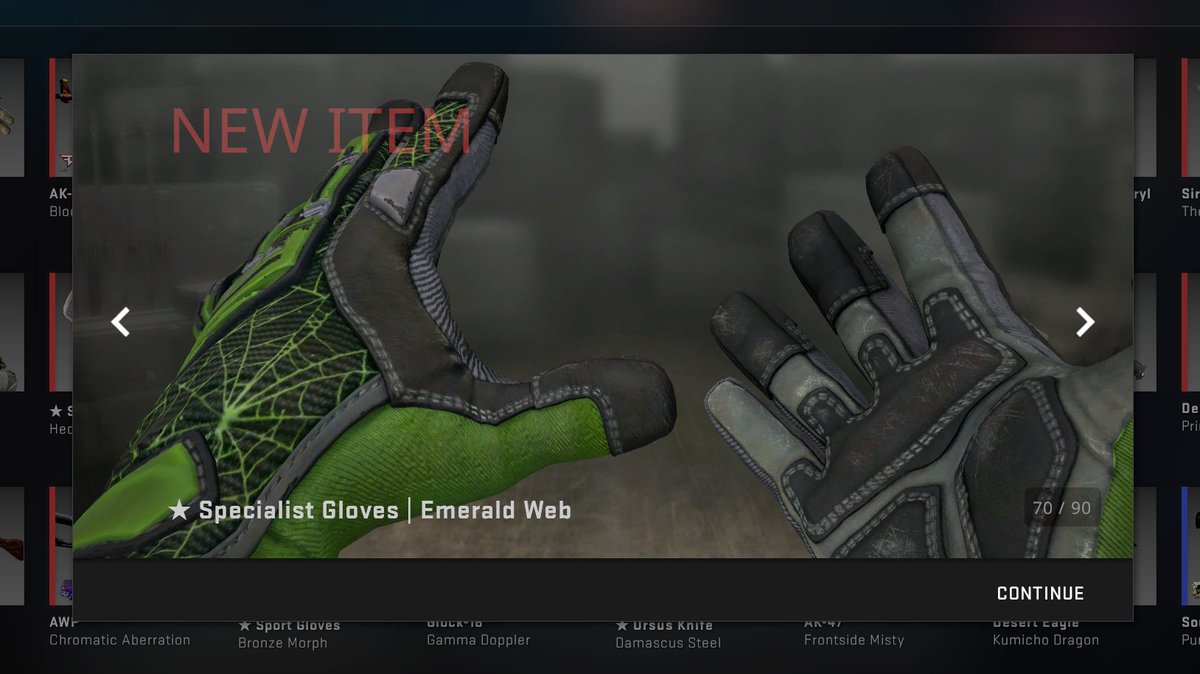 ChezTrading's tweet photo. 🔥New gloves for trade, more in inventory🔥
https://t.co/W44jAT9H8q https://t.co/cl6sX3Wc5f

I'm online 24/7. Always open to negotiations, feel free to DM or send me trade offer

 #cs2 #cstrade #csgotrade #HedgeMaze #SnowLeopard #Amphibious  #EmeraldWeb #Gloves #SportGloves #cs https://t.co/i6K3Mbt7xk