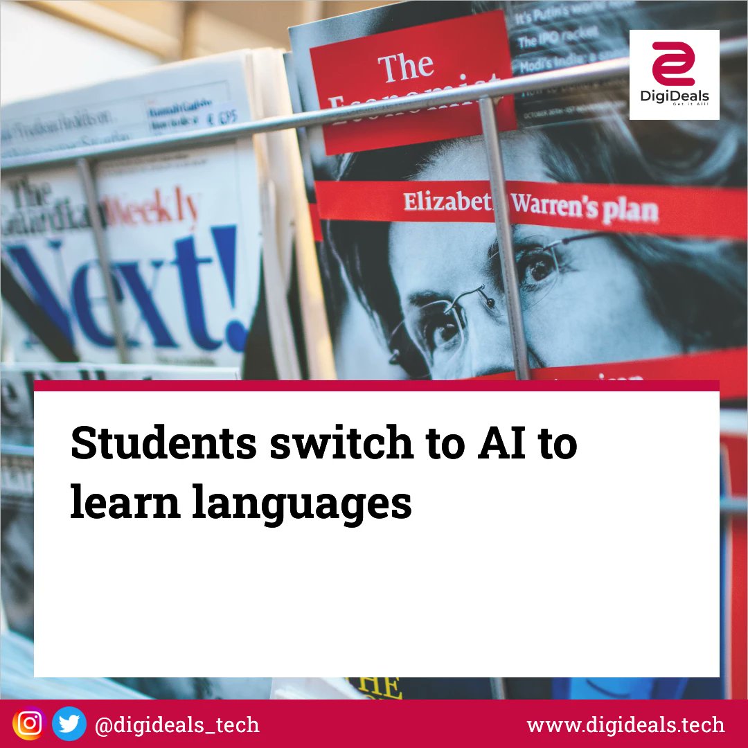 DigiDeals_tech's tweet image. Students switch to AI to learn languages

bbc.com/news/business-…

#AILanguageLearning #StudentSuccess
