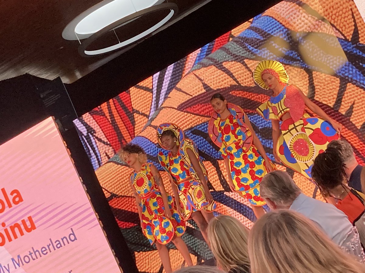 Fabulous fashion show @UCLan last night and great to see work of our talented former pupil Georgia Parker, 1st year fashion design #inspired #ideas