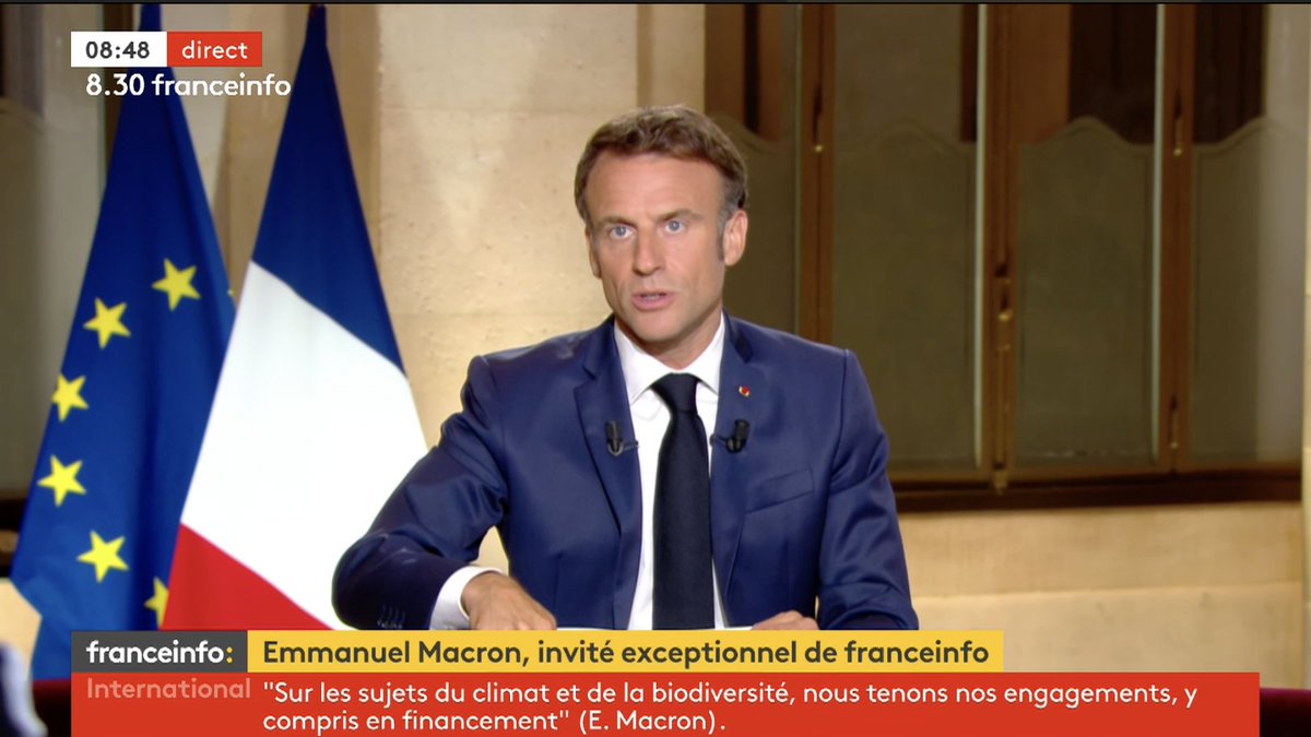 #RenaudDely rappelle que même #CecileDuflot, qui n'est pas particulièrement une fan d'#EmmanuelMacron , reconnaissait l'utilité de ce #SommetdeParis' (#fFranceInfo, #france24 et #RFI)