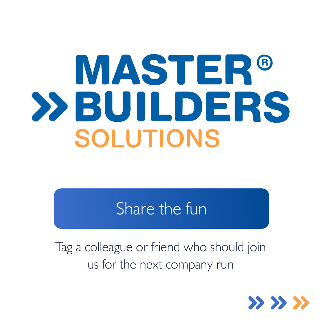 🏃‍♀️ Running Strong with Master Builders Solutions. Our 16 Colleagues shined bright at the company run in Mannheim, Germany. 🏃‍♀️
#MasterBuildersRunners #MasterBuildersSolutions #CompanyRunMannheim #ProudOfYouAll #TeamWork