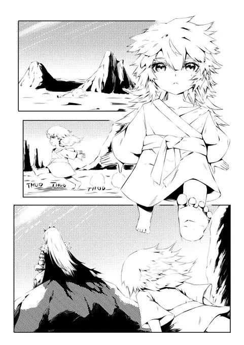 VITA ET MORTE  This #Hololivedoujinshi project is free to read and will also be available in Japanese, and Thai language. Reading from right to left. Please do not repost without my permission.  #callillust #KFPicasso Part 1/11 (page 1 - 4)