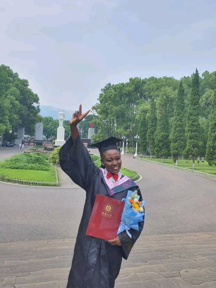 PeterObi's tweet photo. I congratulate Miss Ifeoma Amuche, a Nigerian student who recently emerged as Best Graduating Student at South West University, China. It takes immeasurable hard work and dedication to achieve such an academic feat, and stand out from the crowd. https://t.co/lRMt5F8Wv2