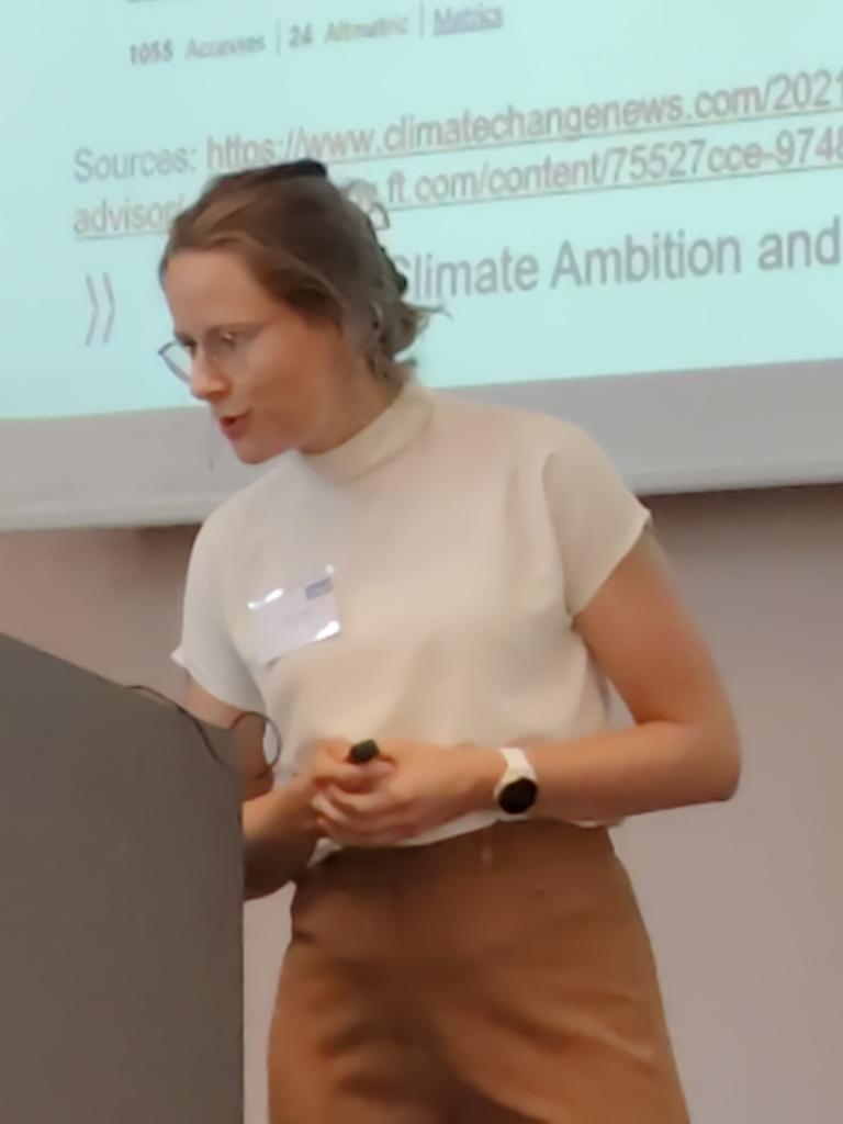 Alex Vermeulen (@atverm) on Twitter photo Sybrig Smit from <a href="/newclimateinst/">NewClimate Institute @newclimate.bsky.social</a> on accounting loopholes in GHG accounting at the #NCGG9 conference in Amsterdam Sybrig Smit from <a href="/newclimateinst/">NewClimate Institute @newclimate.bsky.social</a> on accounting loopholes in GHG accounting at the #NCGG9 conference in Amsterdam