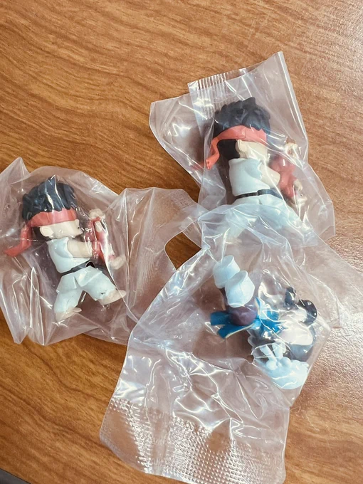 欲しかったストリートファイターのガシャポン見つけた!!!!良い引き!!!!