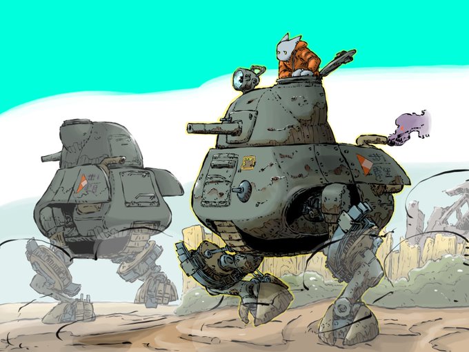 「robot tank」 illustration images(Latest)｜3pages