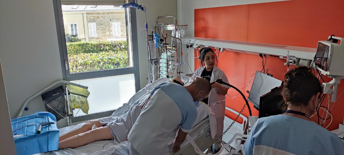L’activité de simulation du Cesu-Simu 61 est en plein essor
Après la réanimation neo natale place à la réanimation adulte avec de la simulation haute fidélité in situ au <a href="/CHAlenconMamers/">CHIC Alencon-Mamers</a> 
Formation continue des médecins réanimateurs, infirmiers et aides soignants.