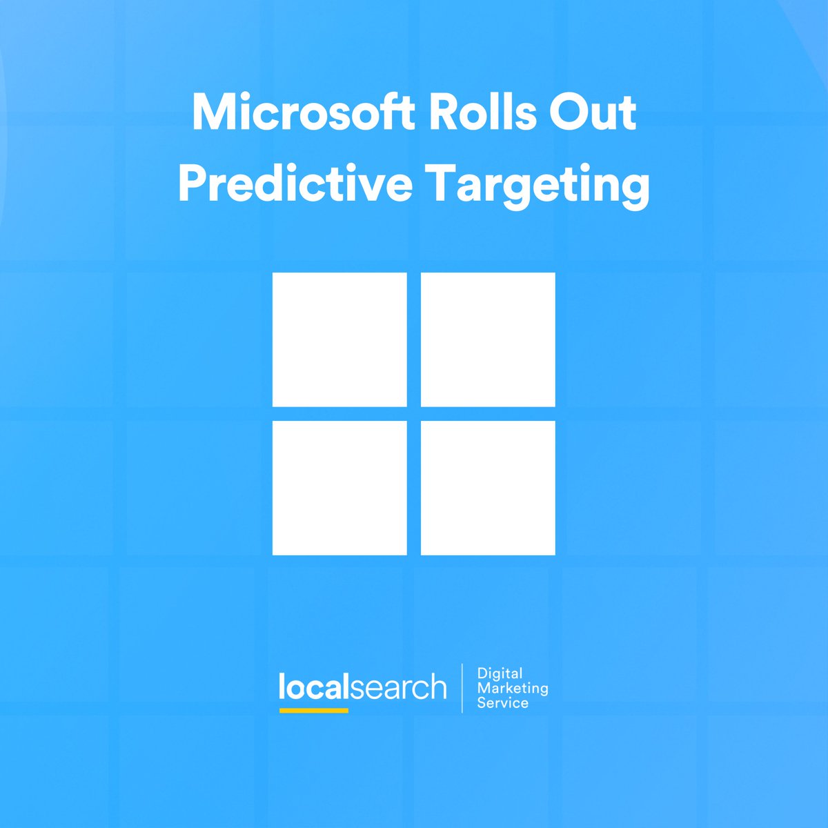 @Microsoft has rolled out predictive targeting to all advertisers! This tool can help you easily find new audiences that you may not have considered targeting previously.

#DigitalMarketing