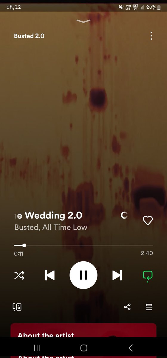 Time to listen to @Busted's new version of Crashed the wedding ^_^
#BUSTED20 
So far so good, not my fave updated version, but I still love it ^^